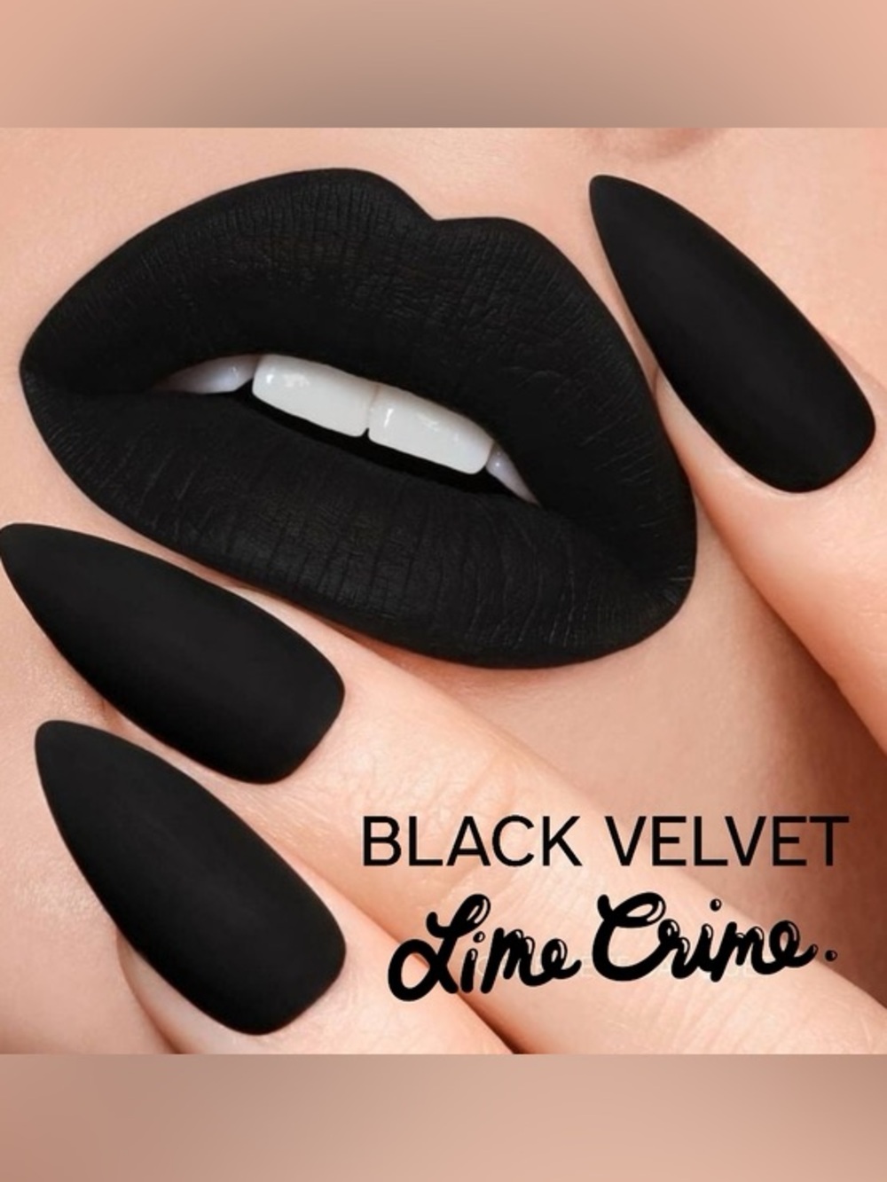 NEW Lime Crime Black Velvet - Picture 2 of 3